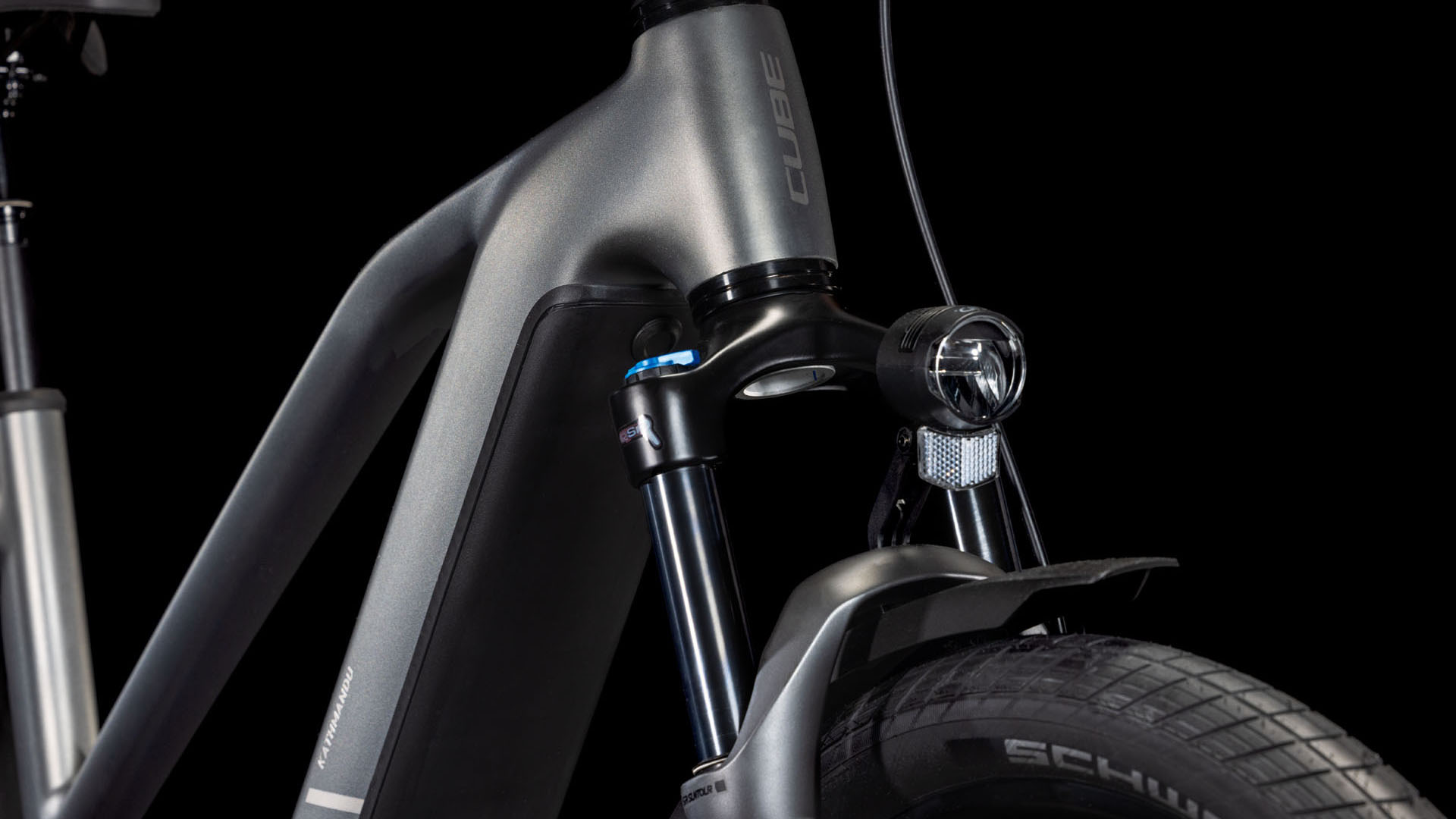 Cube Kathmandu Hybrid Pro 800 slabgrey´n´chrome  Cube Kathmandu Hybrid Pro 800 slabgrey´n´chrome