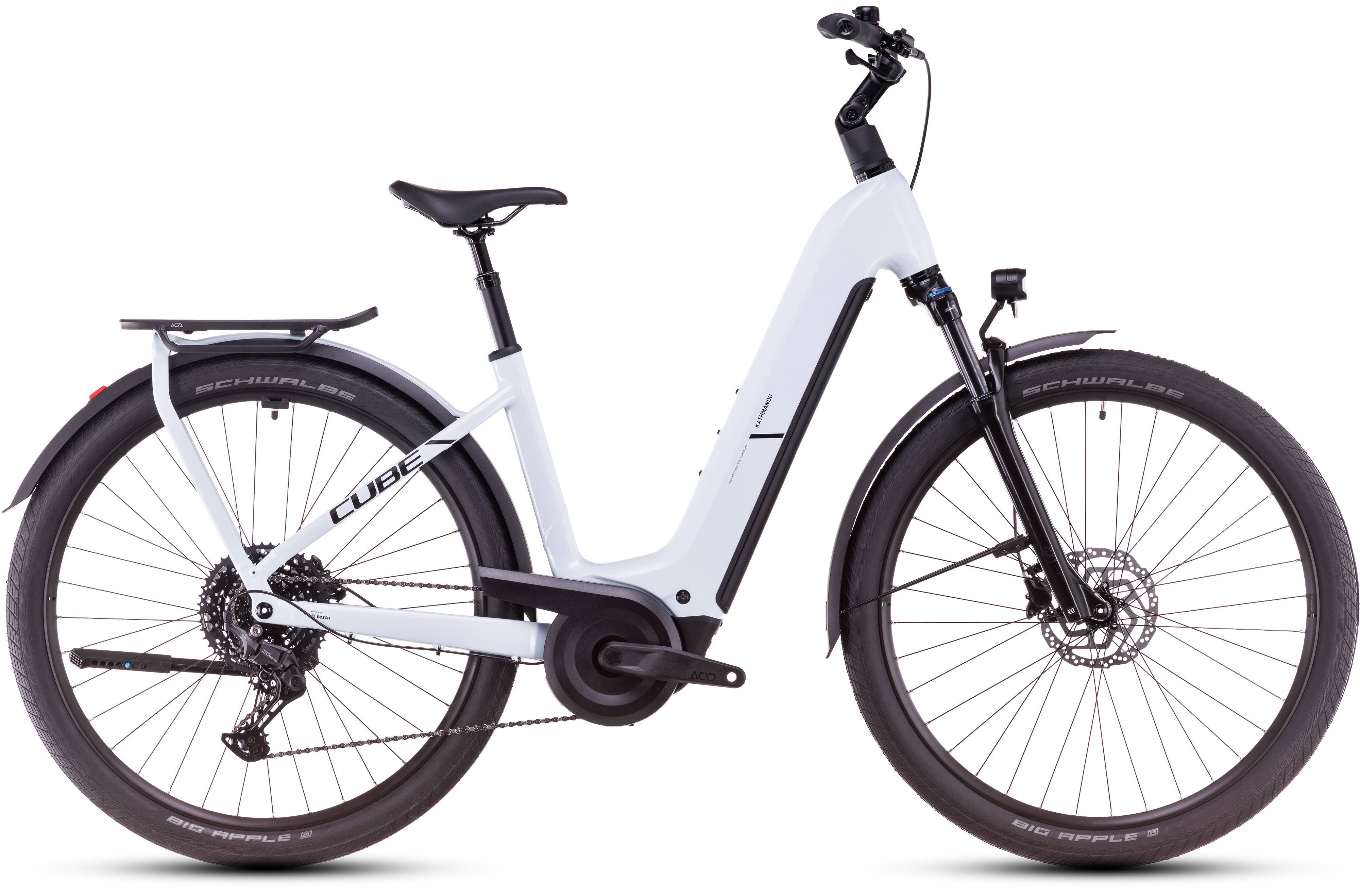 Cube Kathmandu Hybrid ONE 600 polarwhite´n´black 